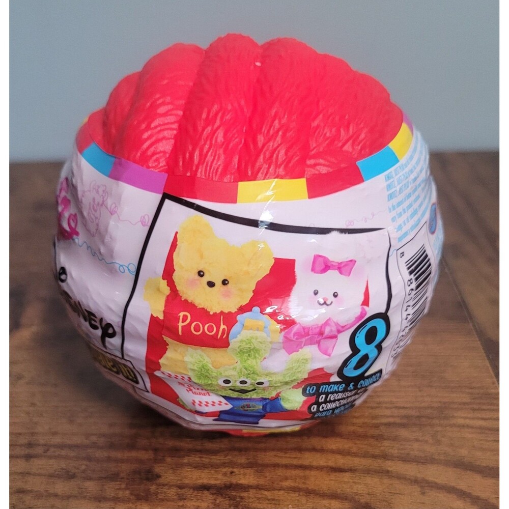 Disney Knotz Series 1 Mystery Surprise Ball DIY Plush Kit - Brand New